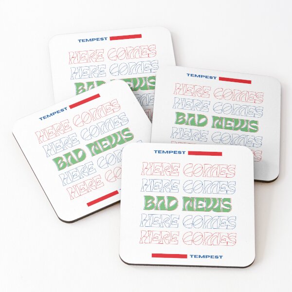 Item preview, HERE COMES BAD NEWS (TEMPEST) designed and sold by G R I Z I D O R E.