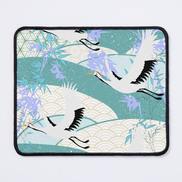 Item preview, classical auspicious bamboo crane shading designed and sold by UnaWu533.