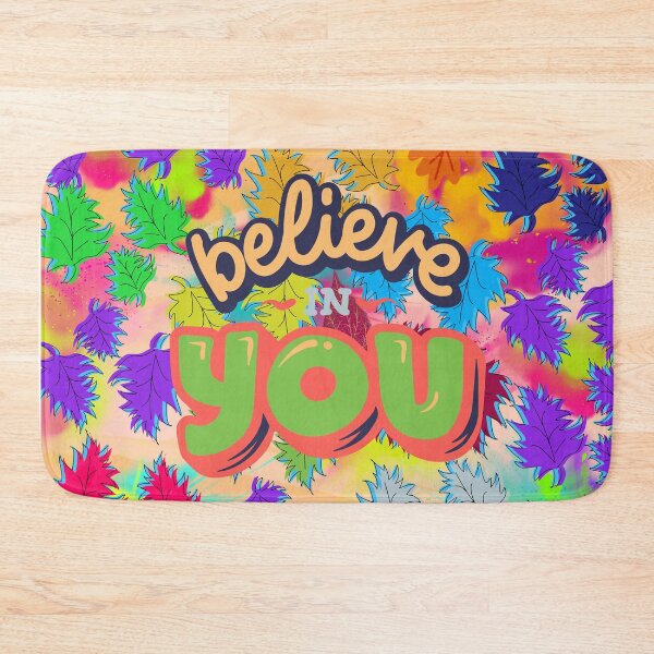 Item preview, Colourful leaves pattern(Believe in you) designed and sold by Cherrydsnshop.