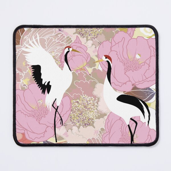 Item preview, traditional classical auspicious cloud peony crane  designed and sold by UnaWu533.