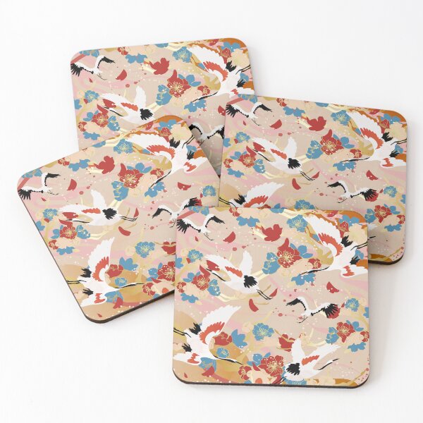 Aperçu de l'œuvre classical auspicious  peach blossom crane  créée et vendue par UnaWu533.
