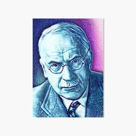 Carl Jung Artwork, Carl Jung Portrait, Carl Jung Wall Art  Greeting Card  for Sale by Suyogsonar25