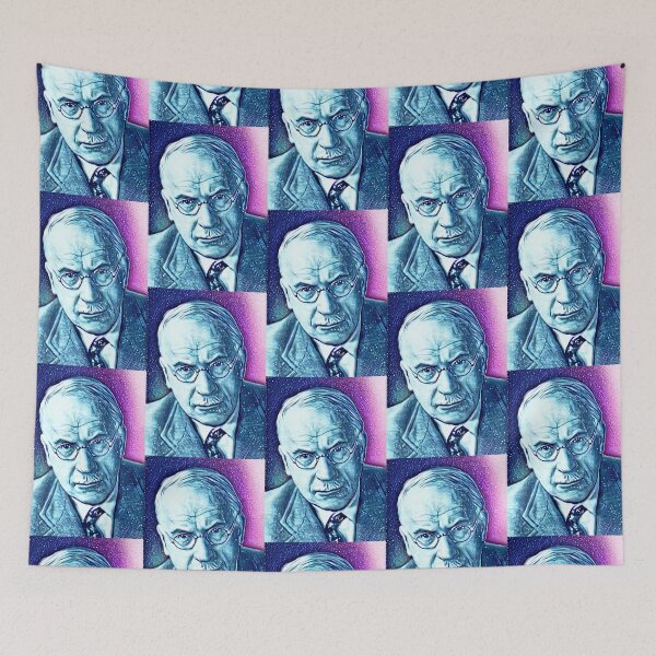 Item preview, Carl Jung Artwork | Carl Jung Portrait | Carl Jung Wall Art  designed and sold by Suyogsonar25.