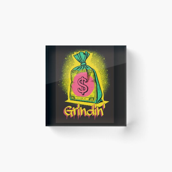 Item preview, Grindin' Silk Screen Hip Hop Design  designed and sold by Tanis-Tweedale.