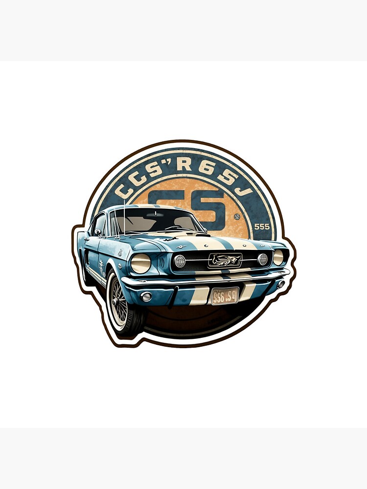 Ford Mustang Shelby GT350 1965 - Car sticker | Pin