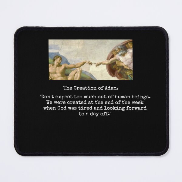 Item preview, The Creation of Adam poem designed and sold by KyleNesas.