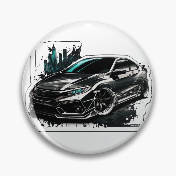 Item preview, Honda Civic Car Sticker Decal designed and sold by tankarma.