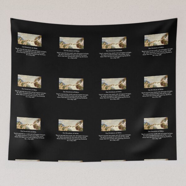 Item preview, The Creation of Adam poem designed and sold by KyleNesas.