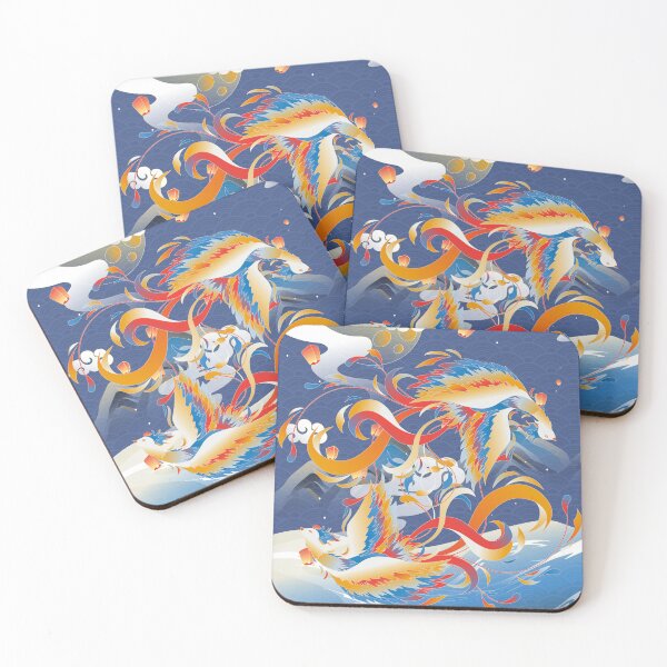 Aperçu de l'œuvre classical auspicious rotating color phoenix créée et vendue par UnaWu533.