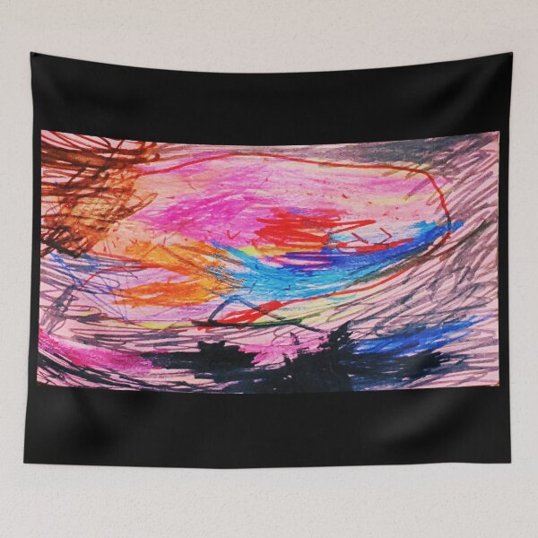 Item preview, Samantha Art, The Ships at Sunset designed and sold by BloodSweatNTers.