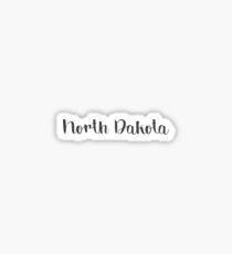 north dakota Sticker