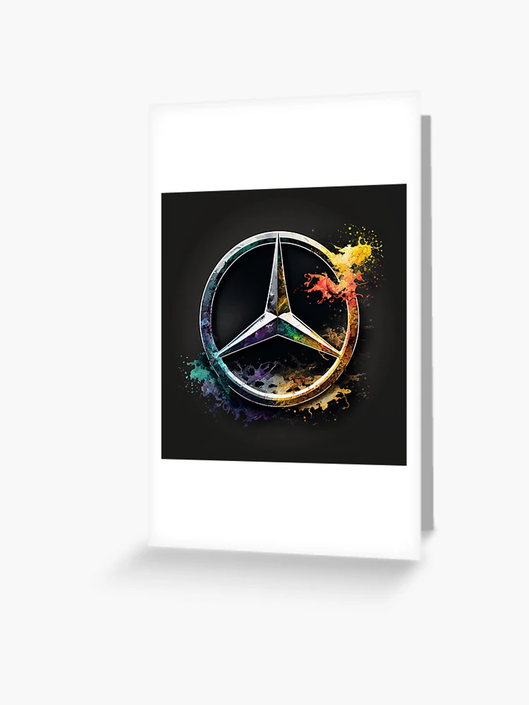 Mercedes Logo Sticker Decal Pin for Sale by tankarma