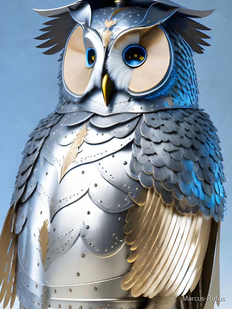 Thumbnail 4 of 4, iPhone Case, Knight Owl designed and sold by Marcus-Rufus.