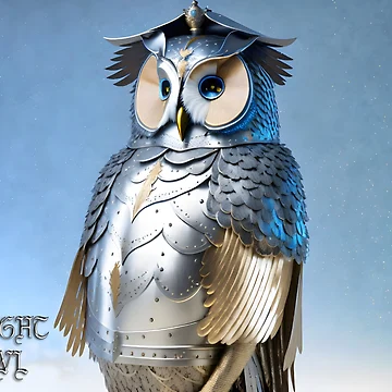 Artwork thumbnail, Knight Owl by Marcus-Rufus