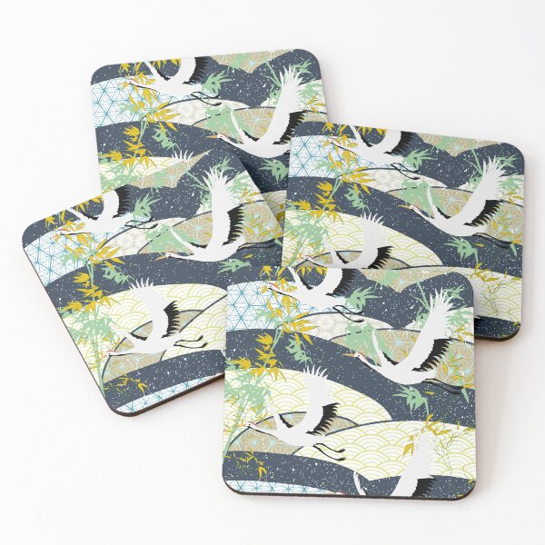 Item preview, traditional classical auspicious bamboo crane designed and sold by UnaWu533.