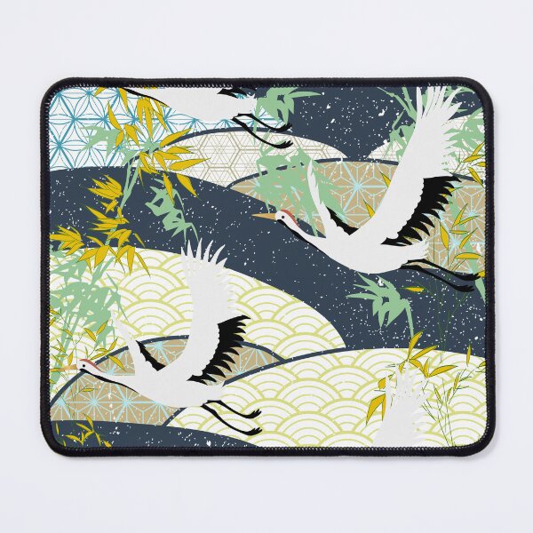 Item preview, traditional classical auspicious bamboo crane designed and sold by UnaWu533.