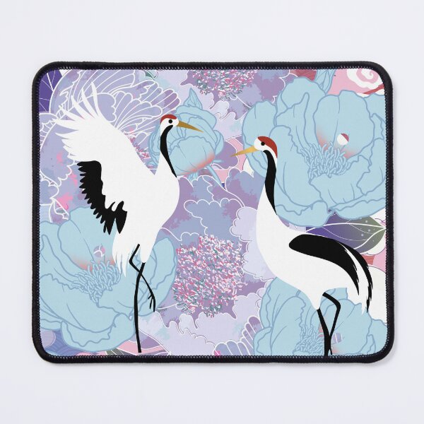 Item preview, traditional classical auspicious cloud peony crane designed and sold by UnaWu533.
