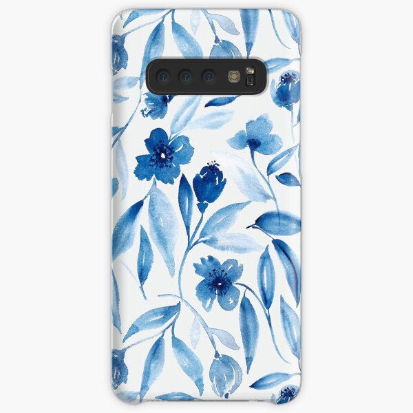 Prussian Floral Samsung Galaxy Snap Case