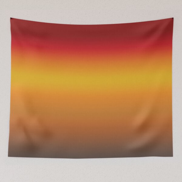 Item preview, Golden Orange, Yellow & Red Australian Sunset Ombre Gradient designed and sold by Karen McFarland.