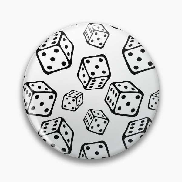 Item preview, Hand Drawn Gaming Dice Game Board Games designed and sold by ewynter.