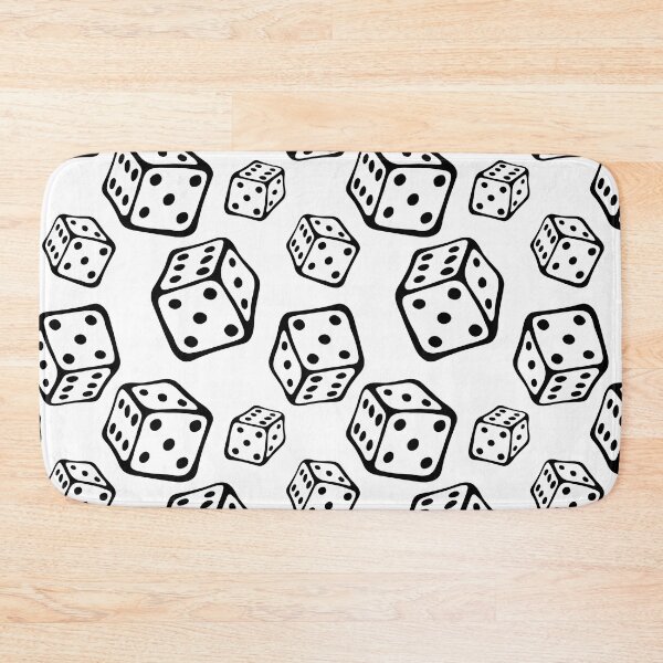Item preview, Hand Drawn Gaming Dice Game Board Games designed and sold by ewynter.