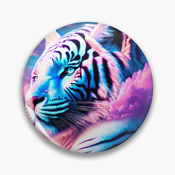 Item preview, Happy Flying Tiger designed and sold by @adorcharm Modern & Classic AI Art.