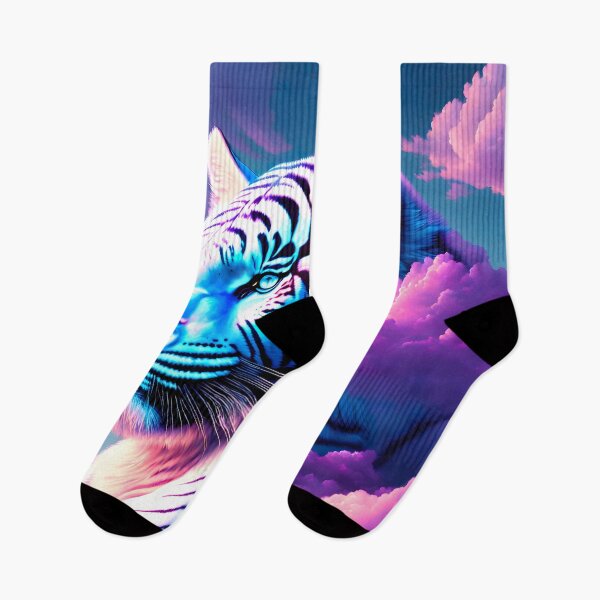 Item preview, Happy Flying Tiger designed and sold by @adorcharm Modern & Classic AI Art.