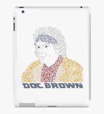 Doc Brown BTTF iPad Case/Skin