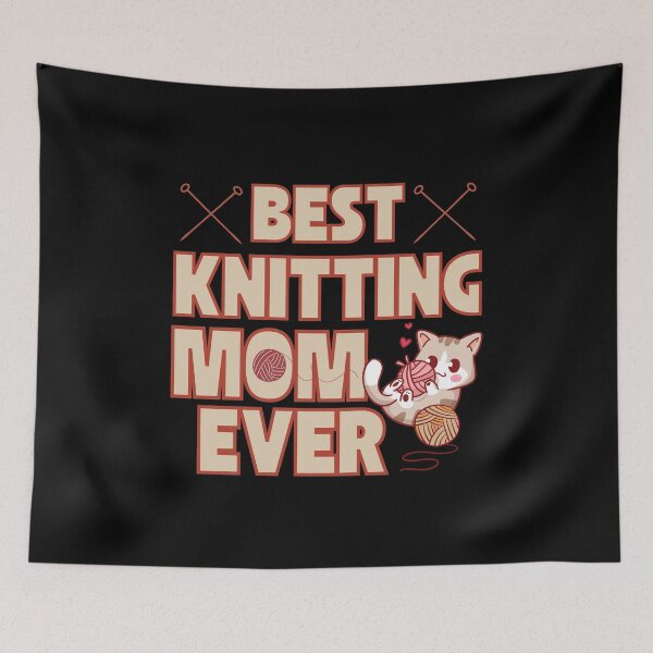 Item preview, Best Knitting Mom Ever , Best Mom Ever  designed and sold by hijasminflower.