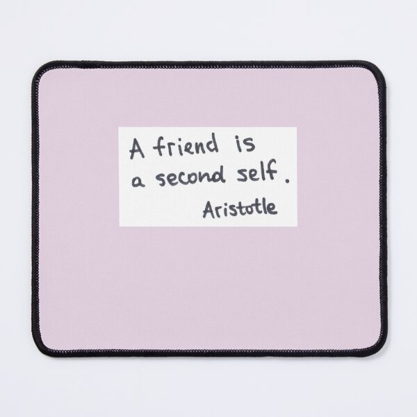 Item preview, Friend quotes | handwritten philosophy friends quote aristotle designed and sold by lausn.