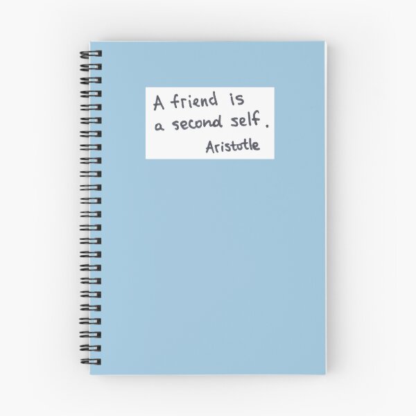 Item preview, Friend quotes | handwritten philosophy friends quote aristotle designed and sold by lausn.