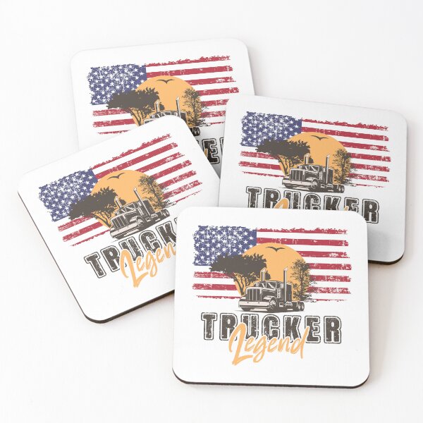 Item preview, USA Husband dad trucker  legend designed and sold by HomeCoquette.