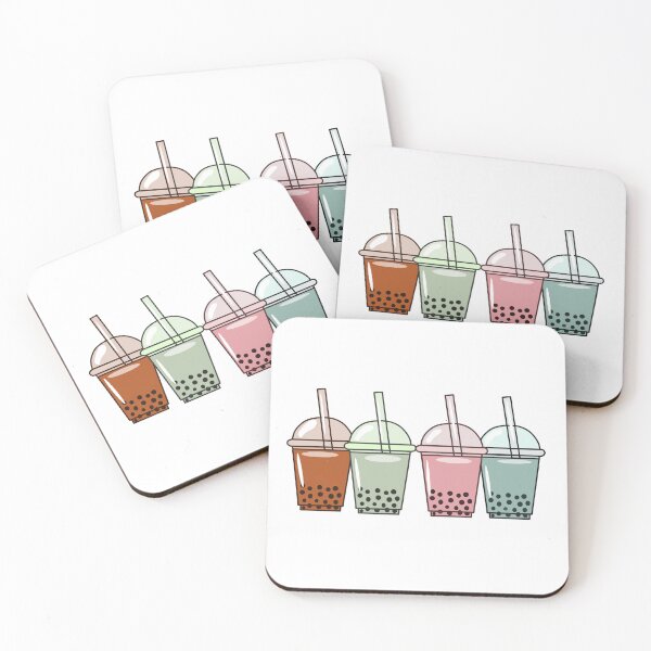 Item preview, Bubble tea cartoon illustration designed and sold by Misscartoon.