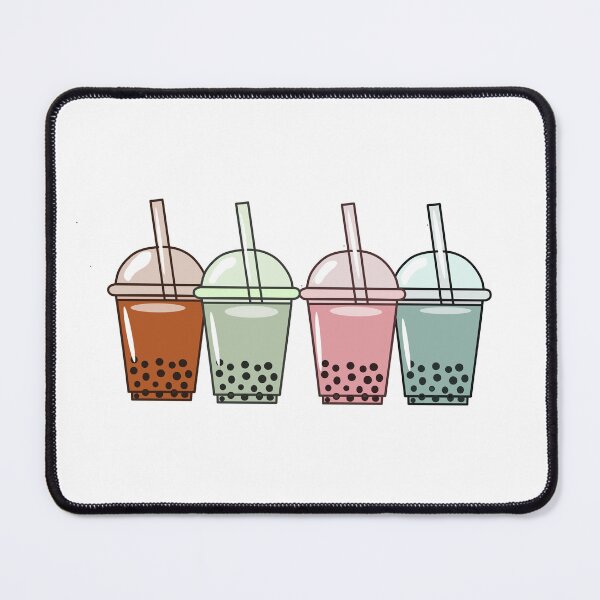 Item preview, Bubble tea cartoon illustration designed and sold by Misscartoon.
