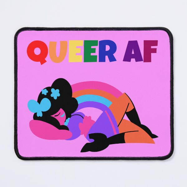 Item preview, Queer AF designed and sold by AnimeBlaque.