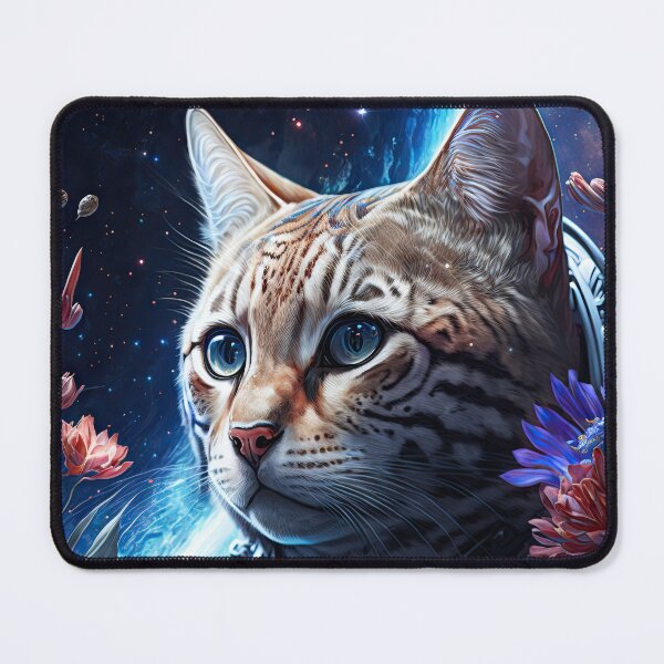 Item preview, Gerard The Bengal Cat Astronaut Cat Space Cat 1 designed and sold by idreamaboutcats.