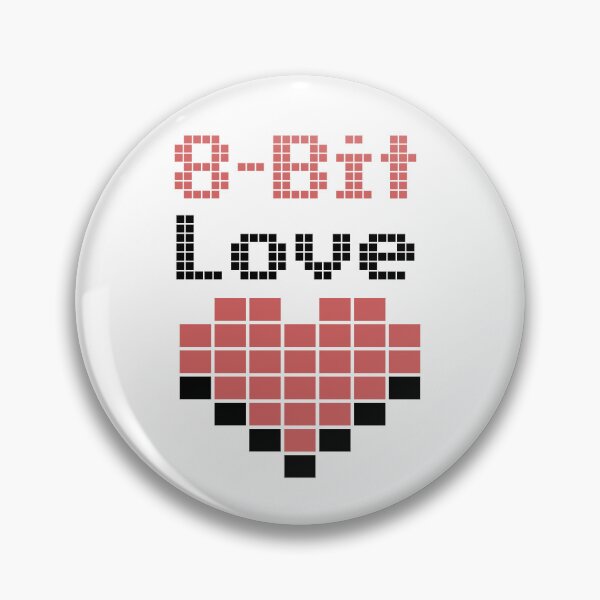 Item preview, 8-bit Love designed and sold by SwejdDesign.