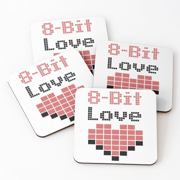 Item preview, 8-bit Love designed and sold by SwejdDesign.