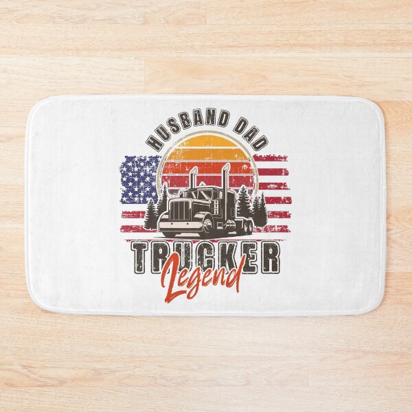 Item preview, USA truck drivers, long haul truck, Husband dad trucker  legend designed and sold by HomeCoquette.