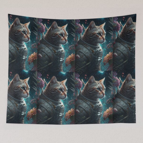Item preview, Gerard The Bengal Cat Astronaut Cat Space Cat 2 designed and sold by idreamaboutcats.