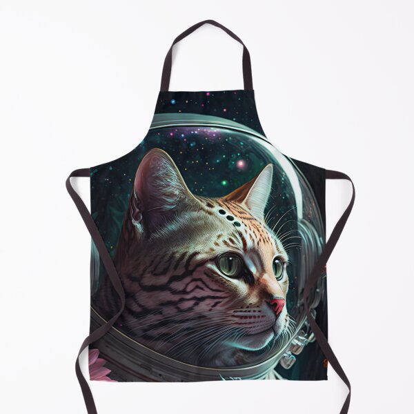 Item preview, Gerard The Bengal Cat Astronaut Cat Space Cat 4 designed and sold by idreamaboutcats.