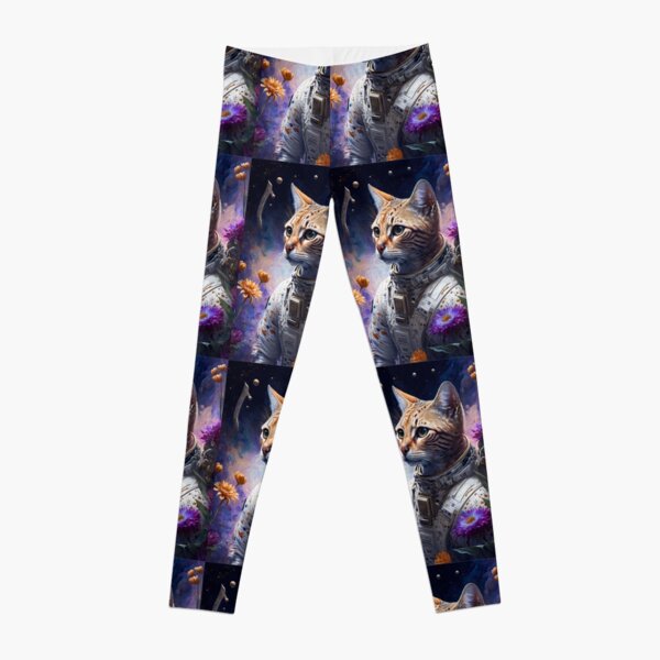 Cats, Doritos, SPACE Leggings for Sale by BattleGoat