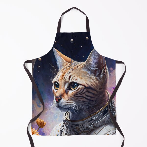 Item preview, Gerard The Bengal Cat Astronaut Cat Space Cat 5 designed and sold by idreamaboutcats.