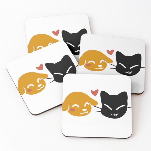 Item preview, Cute Cat and Dog designed and sold by Josilly.