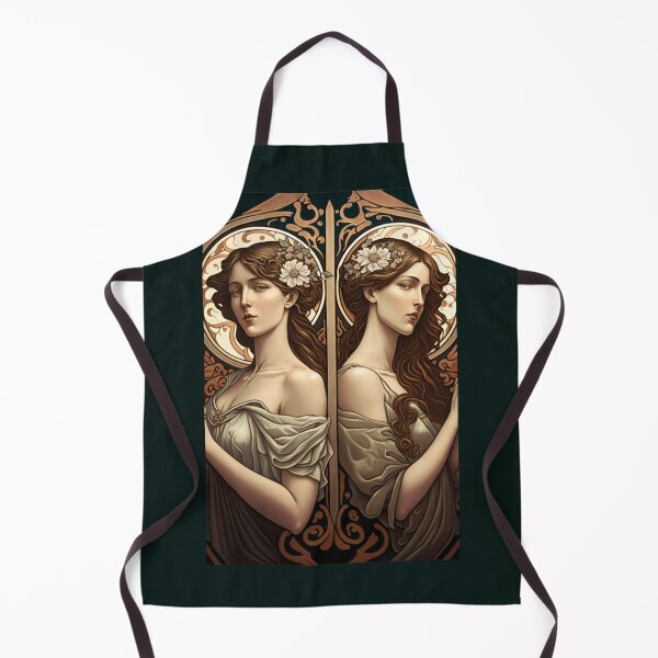 Item preview, Artemis & Callisto - Art Nouveau designed and sold by ArtNouveauChic.