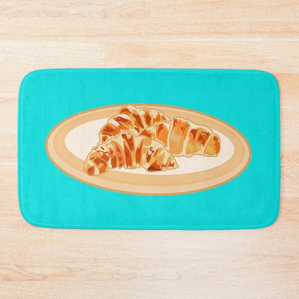 Item preview, Croissant cartoon illustration designed and sold by Misscartoon.
