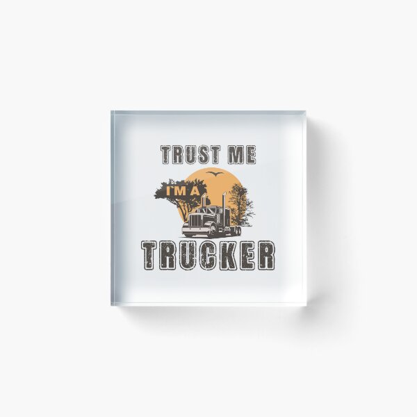 Item preview, Trust me I am a trucker, Husband dad trucker  legend designed and sold by HomeCoquette.