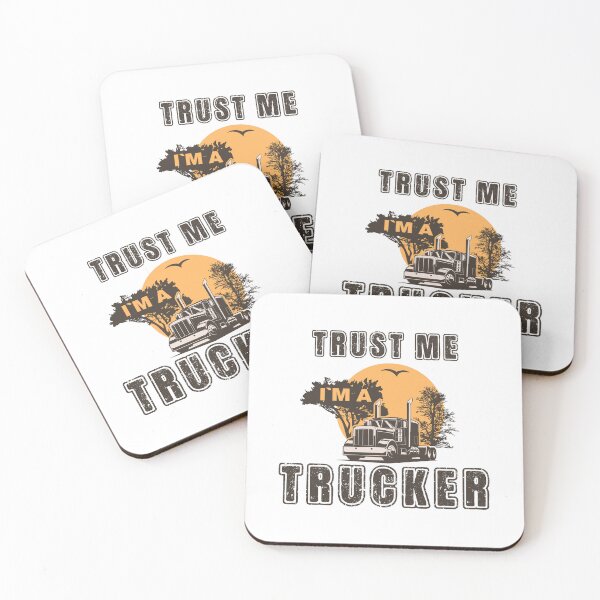 Item preview, Trust me I am a trucker, Husband dad trucker  legend designed and sold by HomeCoquette.