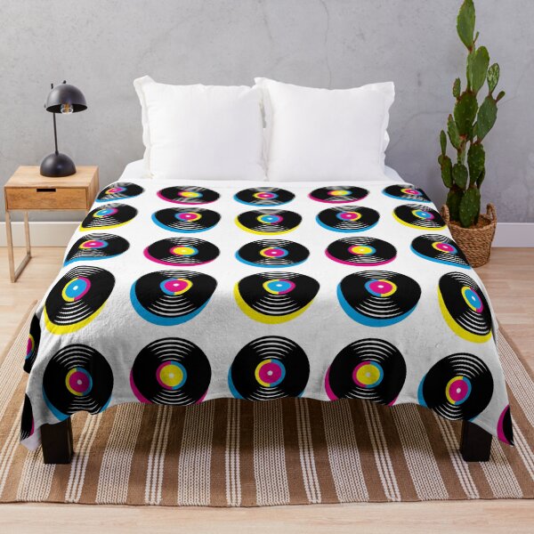 Item preview, Process Color records - cmyk - cyan, magenta, yellow, black designed and sold by SirenSeventyOne.