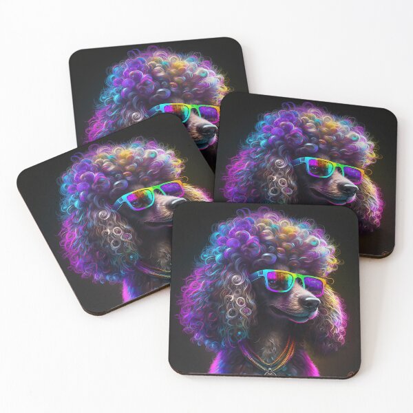 Item preview, Cool Cyberpunk Poodle designed and sold by Ruletattoo.